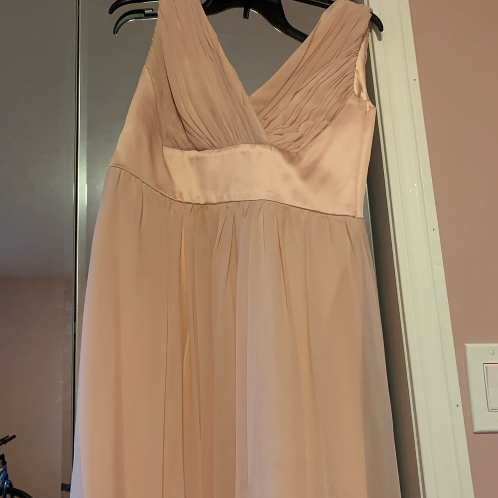 Donna Morgan blush pink dress